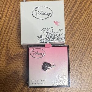 Disney White and Pink Jewelry Gift Box with Best Friend Heart Charm